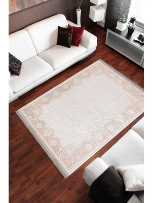 Homier Collection Homier Punto   Yıkanabilir Kaymaz Toz Tutmaz Taban Halı Ve Yolluk H-Ks-3066a