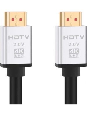 CoverZone 20 Metre HDMI Kablo 4K Hdtv 2160P 18GBPS Premium Altın Kaplama Uç Yüksek Hızlı Aktarım Plasma LCD Pc Ses Ekipmanları