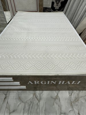 Gri Halı Iskandinav Desen Argın Halı