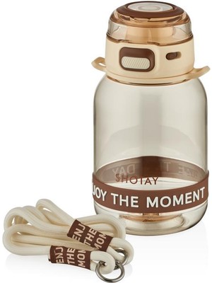 Shotay Lock Çocuk Su Matarası Tritan Krem 700ML