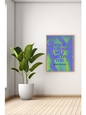 Bs Baskı A3 Stay Focus Baskılı Poster
