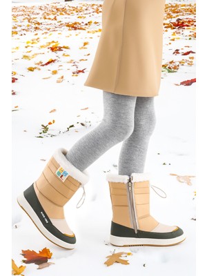 Kiko Kids Havana Fermuarlı Günlük Kız Çocuk Kar Botu