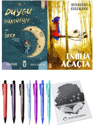 Emilia Ağaçta ve Duygu Günlüğüm Mira Öfke Gezegeni'nden Ayrılıyor 2'li Set - Kalem