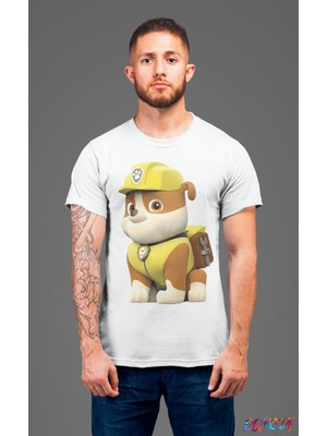 BUMETA Paw Petrol Rubble Karakter Characters Unisex Tişört T-Shirt