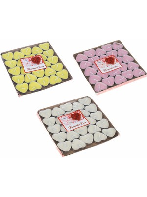 Yakut Tea Lights Mum Kalpli Renkli 25LI NO.11235