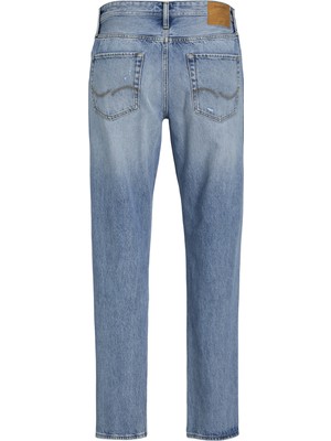 Jack & Jones Boru Paça Yırtmaçlı  Pamuk Erkek Denim