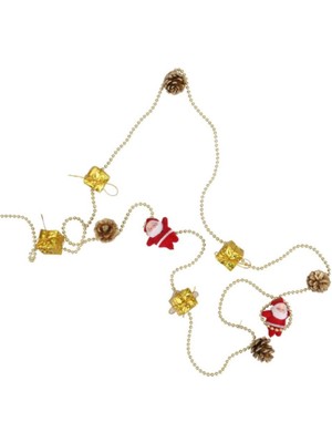 Mediterian Yılbaşı Süsleri Karışık Renkler Dekoratif Aksesuarlar Sarı