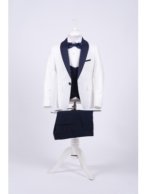 Doctor Junior Erkek Çocuk Smokin Takım Elbise Slim Fit / Gömleksiz