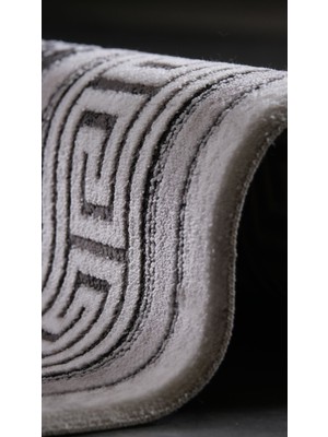 Uzel Woolen Bamboo Dark Akrilik Salon Halısı,oturma Odası Halısı, Modern Halı 1503D