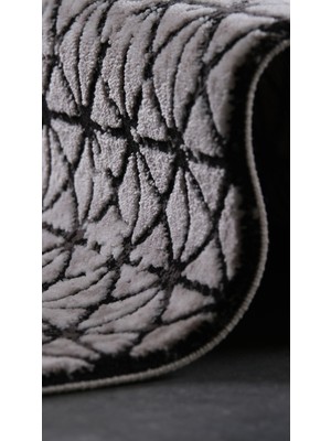 Uzel Woolen Bamboo Dark Akrilik Salon Halısı,oturma Odası Halısı, Modern Halı 1505D