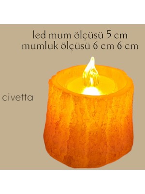 Civetta LED Mum Mumluk