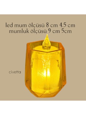 Civetta LED Mum Mumluk