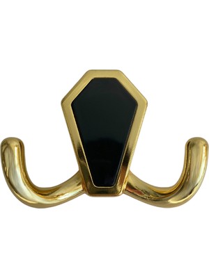 DS Yapı Seçil Vestiyer Askısı Küçük ve Büyük Portmanto Dolap Askısı (Altın - Siyah - Krom)