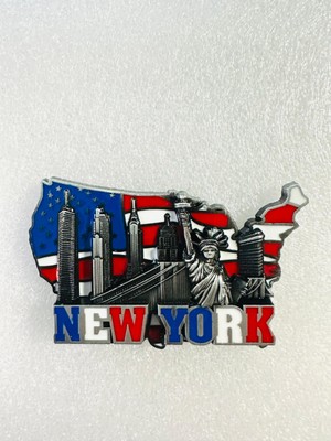 Magnetix New York Koleksiyonluk Metal Magnet