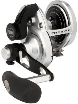 Penn Fathom Iı 25NLD2 4+1 Bilyalı 5.5:1 / 2.8:1 Devirli Lever Drag Sağ El Trolling Olta Makinesi