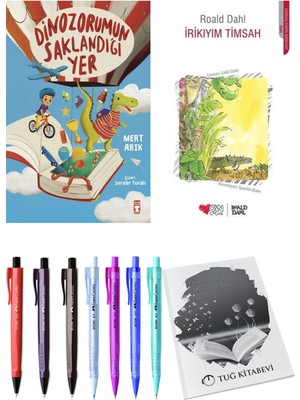 Irikıyım Timsah ve Dinazorumun Saklandığı Yer 2'li Set - Kalem