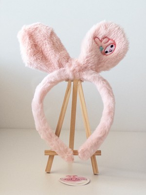 Sweet Twins Accessories Tavşan Kulaklı Kuromi Peluş Çocuk Taç