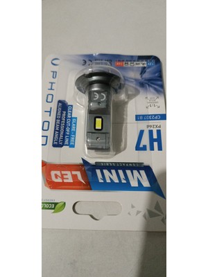 Photon H7 Mini Compact  LED Oto Ampul Photon 2li Set 2ADET