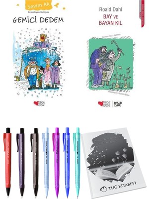 Bay ve Bayan Kıl ve Gemici Dedem 2'li Set - Kalem