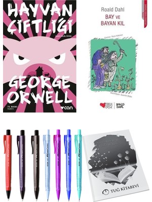 Bay ve Bayan Kıl ve Hayvan Çiftliği 2'li Set - Kalem