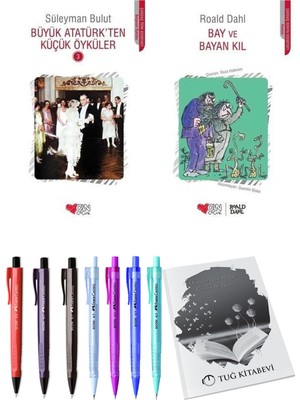 Bay ve Bayan Kıl ve Büyük Atatürk'ten Küçük Öyküler 3 2'li Set - Kalem
