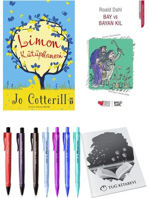 Bay ve Bayan Kıl ve Limon Kütüphanesi 2'li Set - Kalem