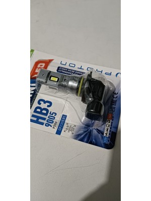 Photon HB3-9005 Mini Compact  LED Oto Ampul Photon 2li Set 2ADET