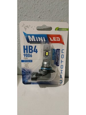 Photon HB4-9006 Mini Compact  LED Oto Ampul Photon 2li Set 2ADET