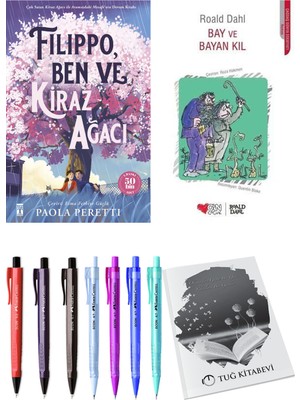 Bay ve Bayan Kıl ve Filippo, Ben ve Kiraz Ağacı 2'li Set - Kalem