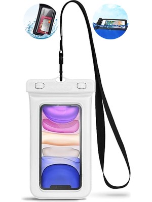 Boldy Balonlu Su Geçirmez Telefon Kılıfı - Balonlu Batmaz Koruyucu Telefon Kılıfı - Waterproof Telefon Kılıfı Balonlu - Sualtı Kılıfı