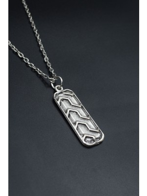 Had Safha Accessories Çubuk Bar Düz Zincir Kolye