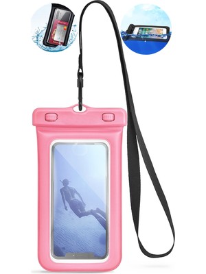 Boldy Balonlu Su Geçirmez Telefon Kılıfı - Balonlu Batmaz Koruyucu Telefon Kılıfı - Waterproof Telefon Kılıfı Balonlu - Sualtı Kılıfı