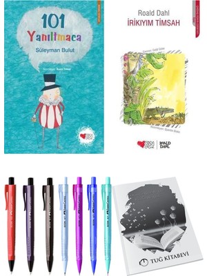 İrikıyım Timsah ve 101 Yanıltmaca 2'li Set - Kalem