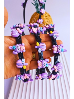 Nisan Kids Balon-Tavşan-Şeker Figürlü Kıskaçlı Mandallı Taç