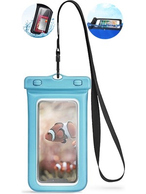 Boldy Balonlu Su Geçirmez Telefon Kılıfı - Balonlu Batmaz Koruyucu Telefon Kılıfı - Waterproof Telefon Kılıfı Balonlu - Sualtı Kılıfı