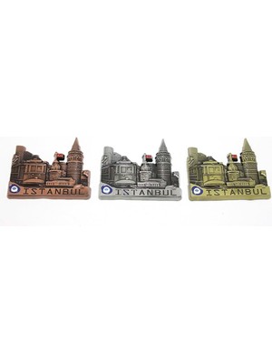 Metal Istanbul Temalı Yöresel Magnet