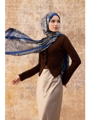 İpekhan Saks Hint Vual Şal -  5003-01
