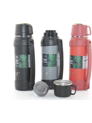 Paslanmaz Çelik Çift Katmanlı Termos 1.2 Lt