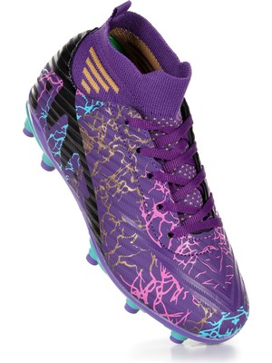 Kiko Kids Liga Boğazlı Krampon Çim Saha Erkek Çocuk Futbol Ayakkabı