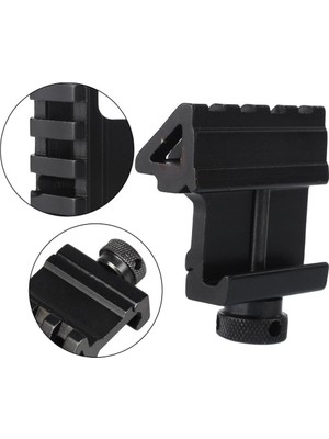 Taktik 45 Derece Açı Ofset Yan Adaptörü Rts 20MM Picatinny Ray