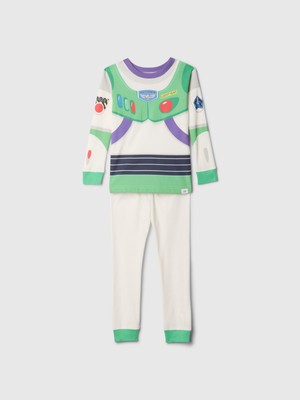 Gap Bebek Yeşil %100 Organik Pamuk Toy Story Grafikli Pijama Takımı