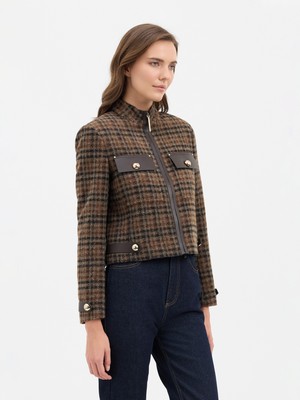 Karaca Kadın Ceket-Kahverengi