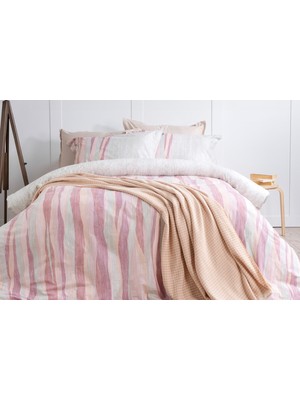 İşbir Yatak Aurora (60 Tel)  Pamuk Çift Kişilik Nevresim Takımı