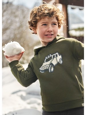 Erkek Çocuk Sweatshirt - Yeşil