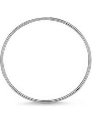 Hayaller Dükkanı Halka Alyans Metal 6  cm  Gümüş Pk:25