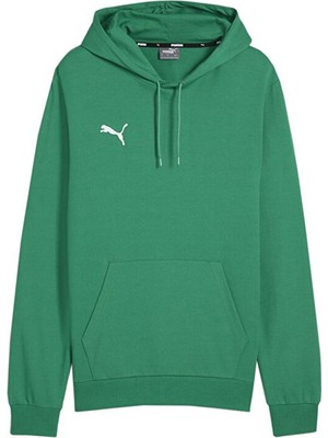 Puma Teamgoal Casuals Hoody Erkek Futbol Antrenman Sweatshirts 65861805 Yeşil
