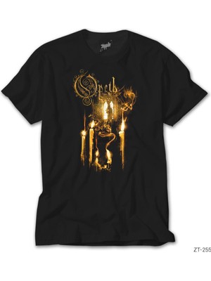Z Zeplin Opeth Ghost Reveries Siyah Tişört