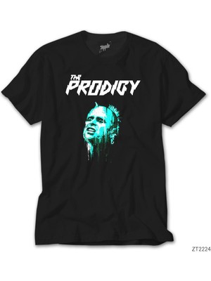 Z Zeplin The Prodigy Keith Flint Rıp Siyah Tişört