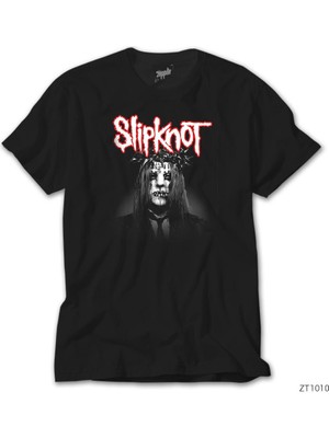 Z Zeplin Slipknot Joey Jordison Siyah Tişört