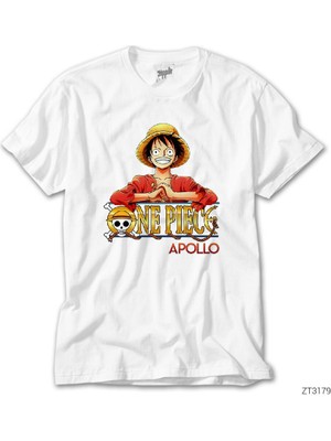 Z Zeplin One Piece Apollo Beyaz Tişört
